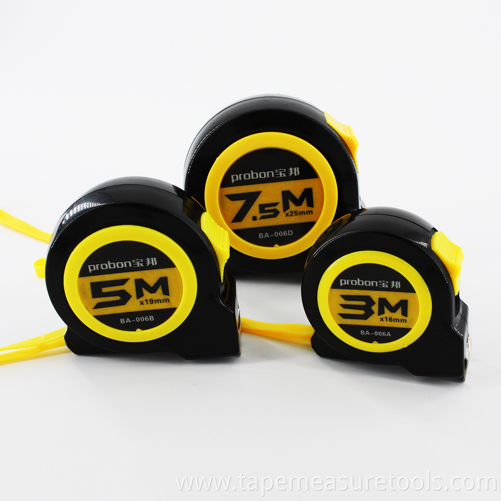 Factory direct sales customization 5m 3m 7.5m pocket measuring tape retractable tape measure